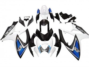 Compra Carenados Moto Suzuki GSXR 600 / GSXR 750 2006-2007 - Blanco Azul Negro Mate