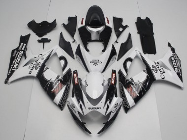 Compra Carenados Moto Suzuki GSXR 600 / GSXR 750 2006-2007 - Blanco Negro Rojo Corona Extra Motul Alstare