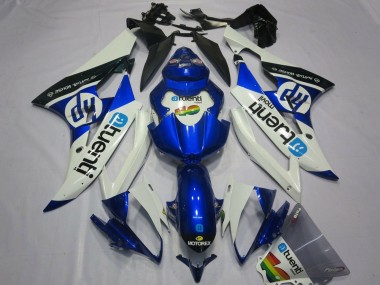 Compra Carenados Moto Yamaha YZF R6 2006-2007 - Blanco Azul Negro