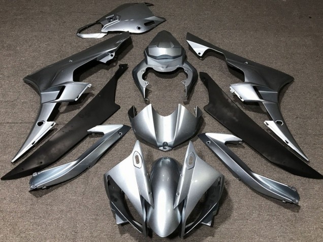 Compra Carenados Moto Yamaha YZF R6 2006-2007 - Plata Negro Mate
