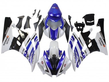 Compra Carenados Moto Yamaha YZF R6 2006-2007 - Blanco Azul Negro ENEOS Yamalube
