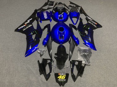 Compra Carenados Moto Yamaha YZF R6 2008-2016 - Azul Negro ENEOS Monstruo 46
