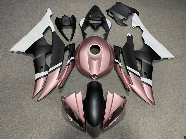 Compra Carenados Moto Yamaha YZF R6 2008-2016 - Blanco Rose Oro Negro Mate