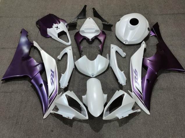 Compra Carenado Moto Yamaha YZF R6 2008-2016 - Blanco Púrpura