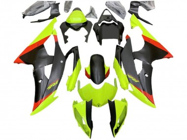Compra Carenados Moto Yamaha YZF R6 2008-2016 - Verde Rojo Negro Mate