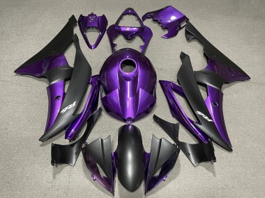 Compra Carenado Moto Yamaha YZF R6 2008-2016 - Púrpura Negro Mate