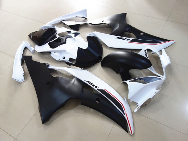 Compra Carenados Moto Yamaha YZF R6 2008-2016 - Blanco Negro Mate Rojo