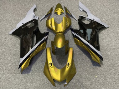 Compra Carenados Moto Yamaha YZF R6 2017-2023 - Gris Oro Negro Brillante