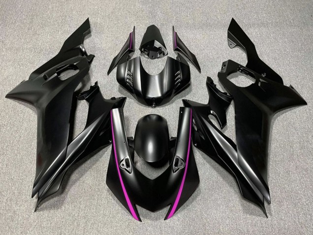 Compra Carenados Moto Yamaha YZF R6 2017-2023 - Negro Mate Rosa