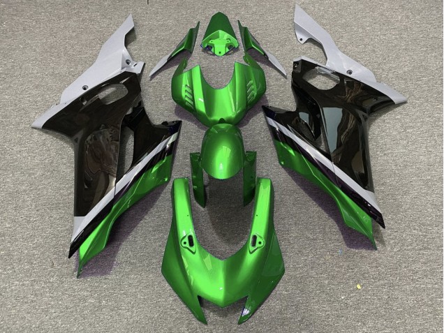 Compra Carenados Moto Yamaha YZF R6 2017-2023 - Gris Verde Negro Brillante