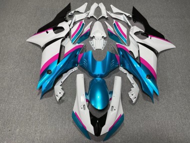 Compra Carenados Moto Yamaha YZF R6 2017-2023 - Blanco Rosa Azul Negro