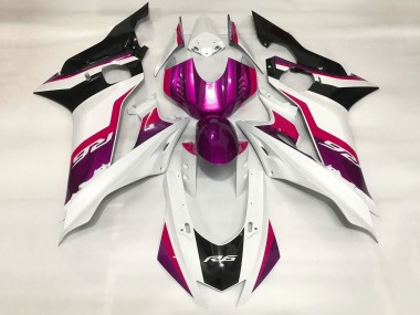Compra Carenados Moto Yamaha YZF R6 2017-2023 - Blanco Rojo Púrpura Negro