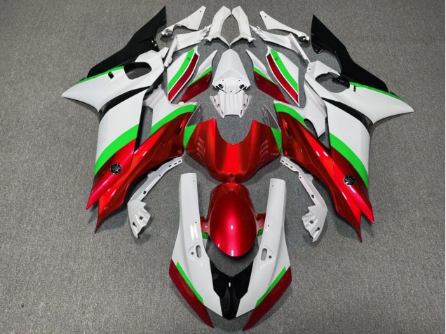 Compra Carenados Moto Yamaha YZF R6 2017-2023 - Blanco Neon Verde Rojo Negro