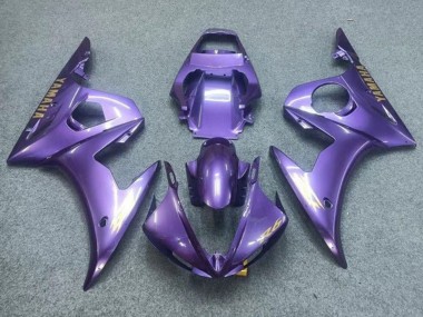 Compra Carenados Moto Yamaha YZF R6 2003-2004 - Púrpura Oro Calcomanías
