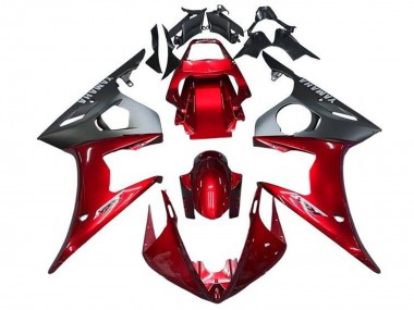 Compra Carenados Moto Yamaha YZF R6 2003-2004 - Rojo Negro Mate