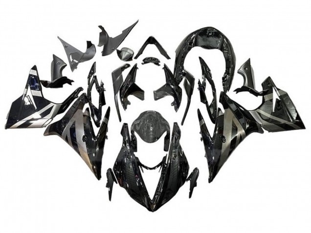 Compra Carenados Moto Triumph Daytona 675 Triple 2013-2016 - Plata Negro Brillante