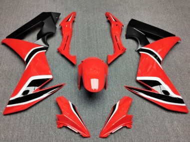 Compra Carenados Moto Honda CBR650F 2014-2016 - Rojo Negro Mate