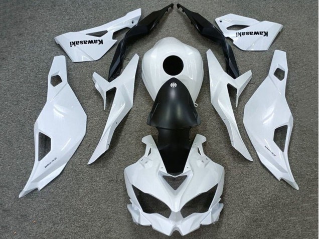 Compra Carenados Moto Kawasaki ZX4R ZX-4RR 2019-2025 - Blanco Negro Mate