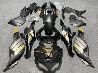 Compra Carenados Moto Kawasaki ZX4R ZX-4RR 2019-2025 - Negro Mate Negro Brillante Gris Oro