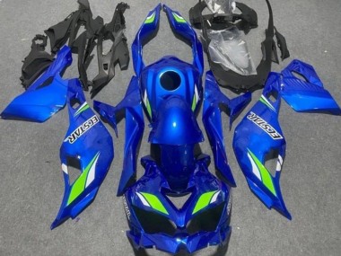 Compra Carenados Moto Kawasaki ZX4R ZX-4RR 2019-2025 - Azul Verde Ecstar