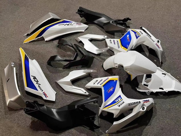 Compra Carenados Moto Honda ADV160 2022-2024 - Blanco Azul Amarillo HRC