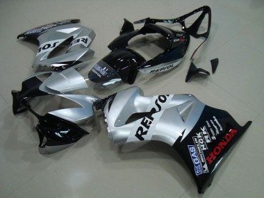 Compra Carenado Moto Honda VFR 800 2002-2013 - Plata Negro Brillante Repsol