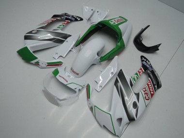 Compra Carenados Moto Honda VTR1000F 1997-2005 - Blanco Verde Negro Brillante Castrol