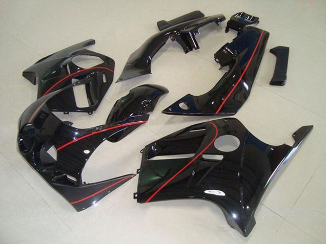 Compra Carenados Moto Honda CBR250RR MC19 1988-1989 - Negro Brillante Rojo Línea