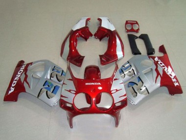 Compra Carenados Moto Honda CBR250RR MC19 1988-1989 - Plata Blanco Rojo