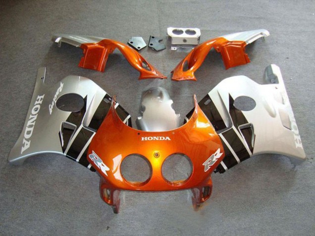 Compra Carenados Moto Honda CBR250RR MC22 1990-1998 - Plata Naranja Negro Brillante