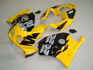 Compra Carenado Moto Honda CBR250RR MC22 1990-1998 - Amarillo Negro Brillante