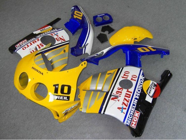 Compra Carenados Moto Honda CBR250RR MC22 1990-1998 - Amarillo Azul Plata Blanco Rojo Nastro Azzurro Breil 10