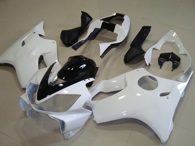 Compra Carenado Moto Honda CBR600 F4i 2001-2003 - Blanco Negro Brillante