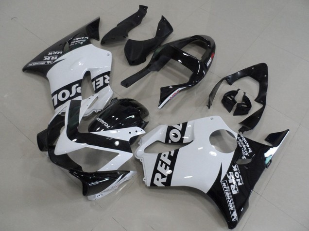 Compra Carenados Moto Honda CBR600 F4i 2001-2003 - Blanco Negro Brillante Repsol