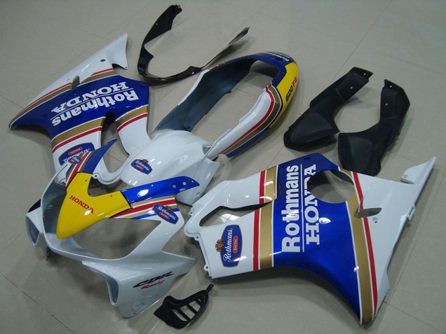 Compra Carenados Moto Honda CBR600 F4i 2004-2007 - Blanco Azul Amarillo Rothmans