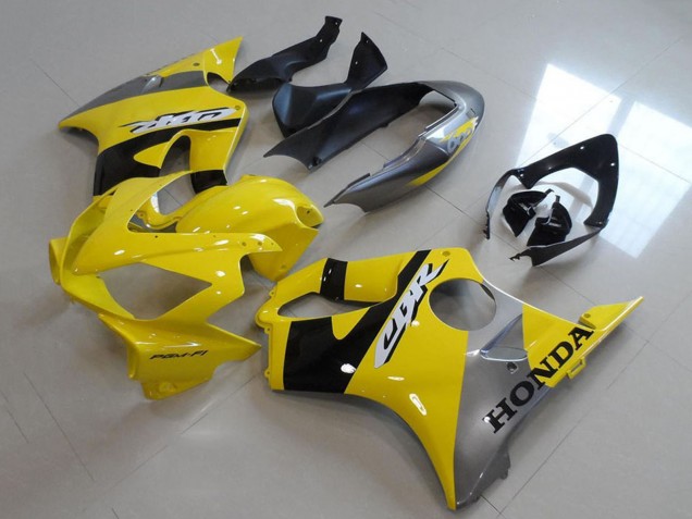 Compra Carenados Moto Honda CBR600 F4i 2004-2007 - Amarillo Plata Negro Brillante