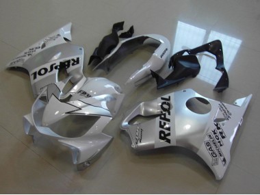 Compra Carenados Moto Honda CBR600 F4i 2004-2007 - Blanco Plata Negro Repsol