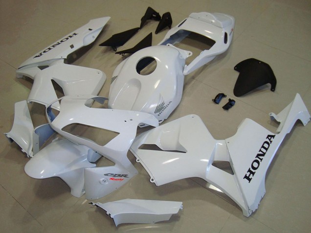 Compra Carenados Moto Honda CBR600RR 2003-2004 - Blanco Negro Calcomanía