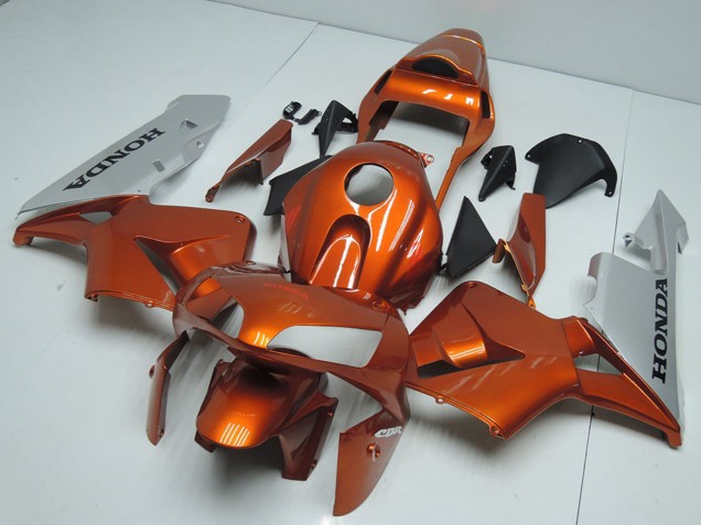 Compra Carenados Moto Honda CBR600RR 2003-2004 - Plata Naranja