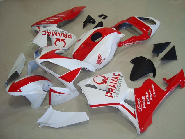 Compra Carenados Moto Honda CBR600RR 2003-2004 - Blanco Rojo Pramac