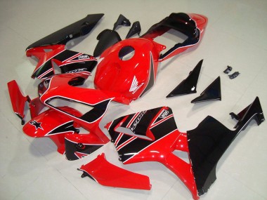 Compra Carenados Moto Honda CBR600RR 2003-2004 - Rojo Negro Brillante