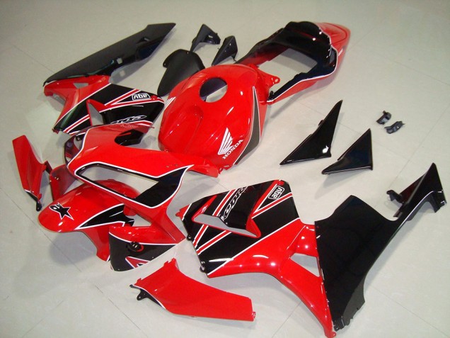Compra Carenados Moto Honda CBR600RR 2003-2004 - Rojo Negro Brillante