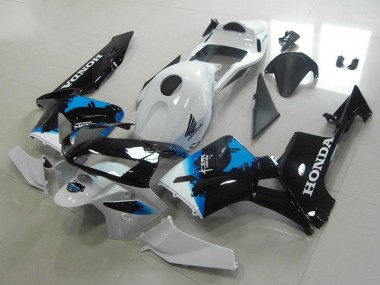 Compra Carenados Moto Honda CBR600RR 2003-2004 - Blanco Azul Negro Brillante