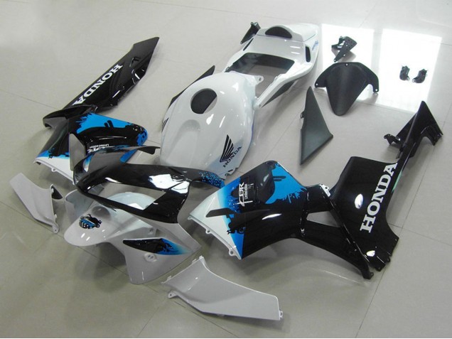 Compra Carenados Moto Honda CBR600RR 2003-2004 - Blanco Azul Negro Brillante