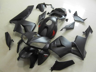 Compra Carenados Moto Honda CBR600RR 2005-2006 - Negro Mate Rojo Calcomanía