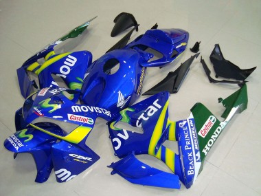 Compra Carenados Moto Honda CBR600RR 2005-2006 - Azul Amarillo Verde Blanco MoviStar Rojo Castrol