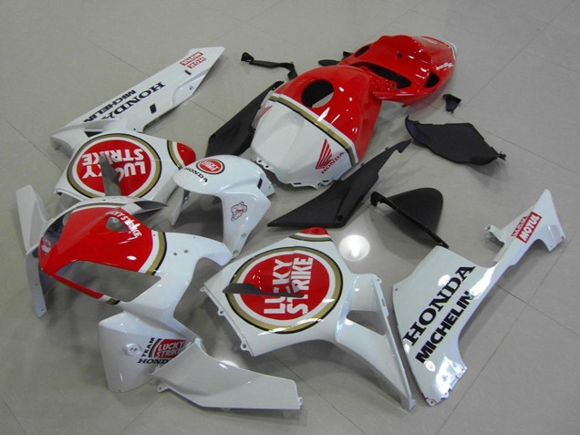 Compra Carenados Moto Honda CBR600RR 2005-2006 - Blanco Rojo Lucky Strike