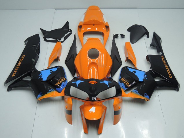 Compra Carenados Moto Honda CBR600RR 2005-2006 - Naranja Azul Negro