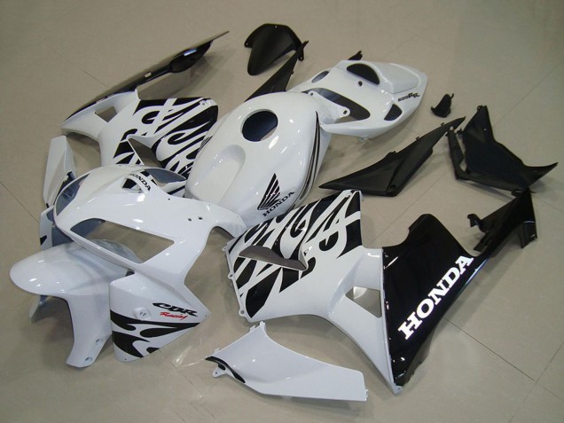 Compra Carenados Moto Honda CBR600RR 2005-2006 - Blanco Negro Llama