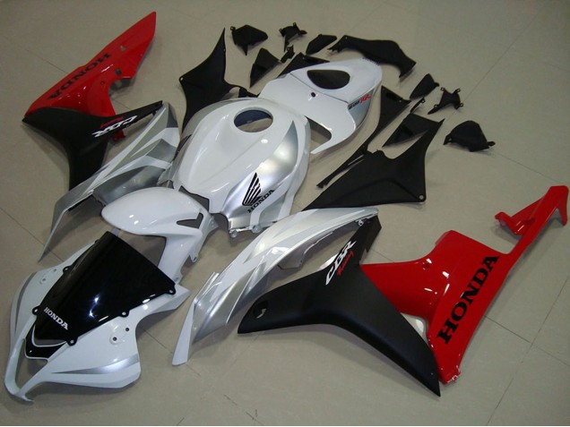Compra Carenados Moto Honda CBR600RR 2007-2008 - Blanco Plata Rojo Negro Brillante